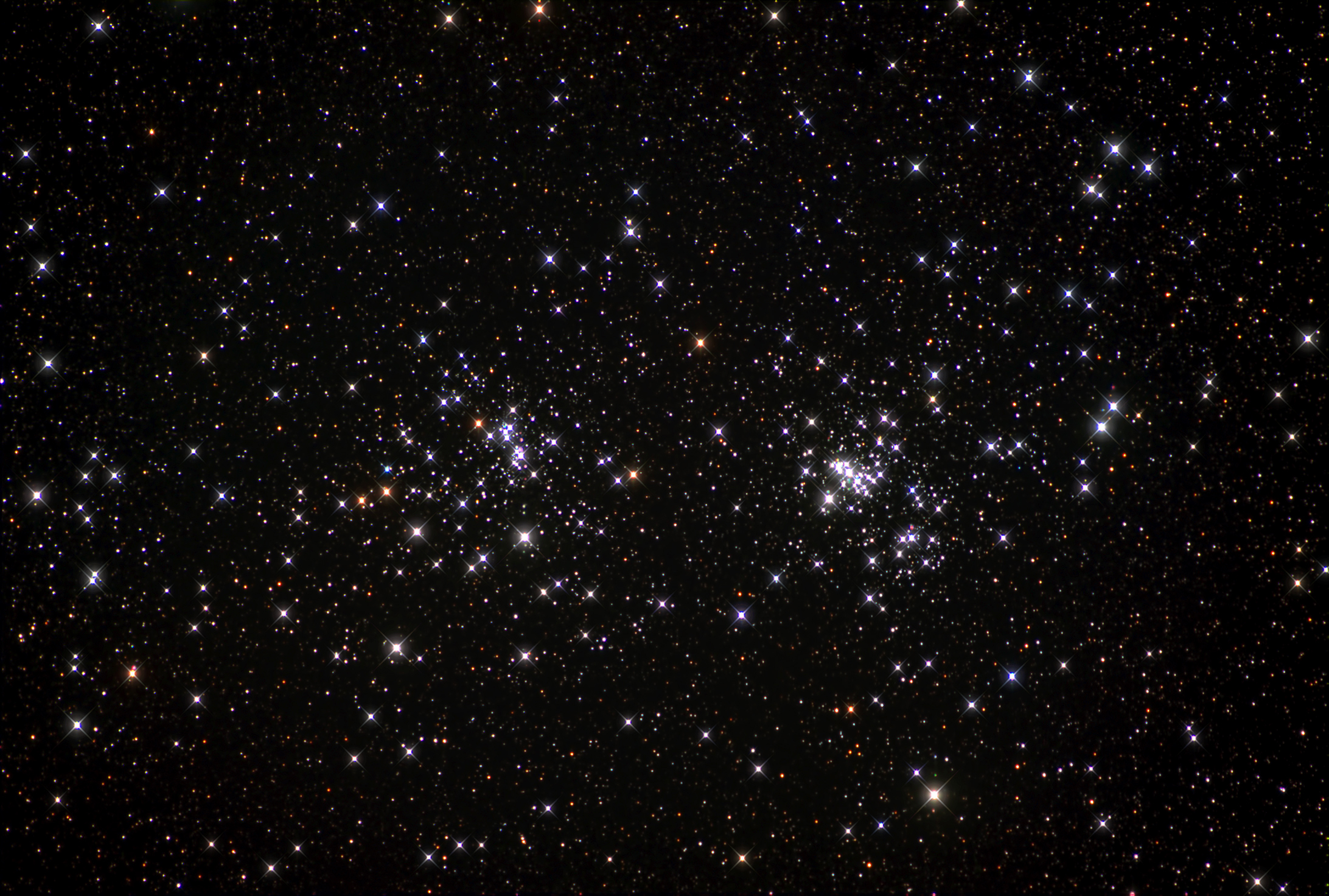 Double Cluster in Perseus