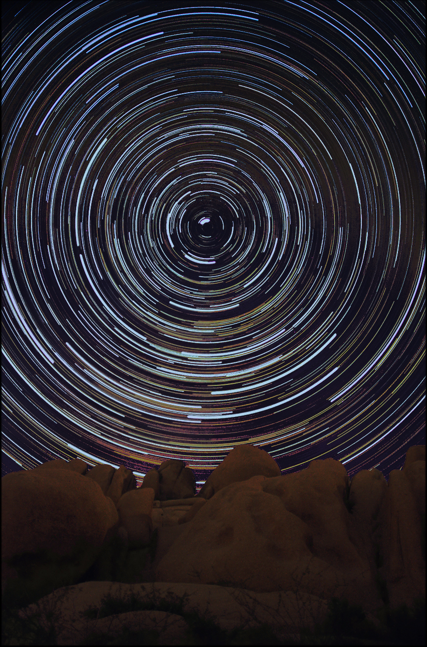 Circumpolar Star Field