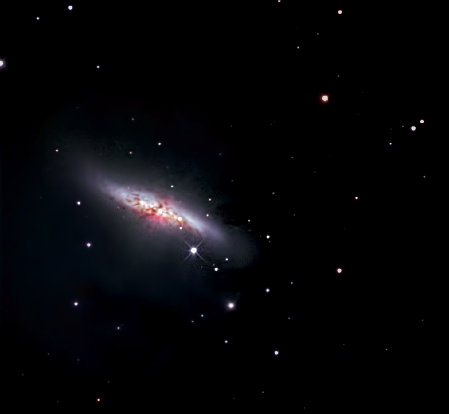 Supernova in M82