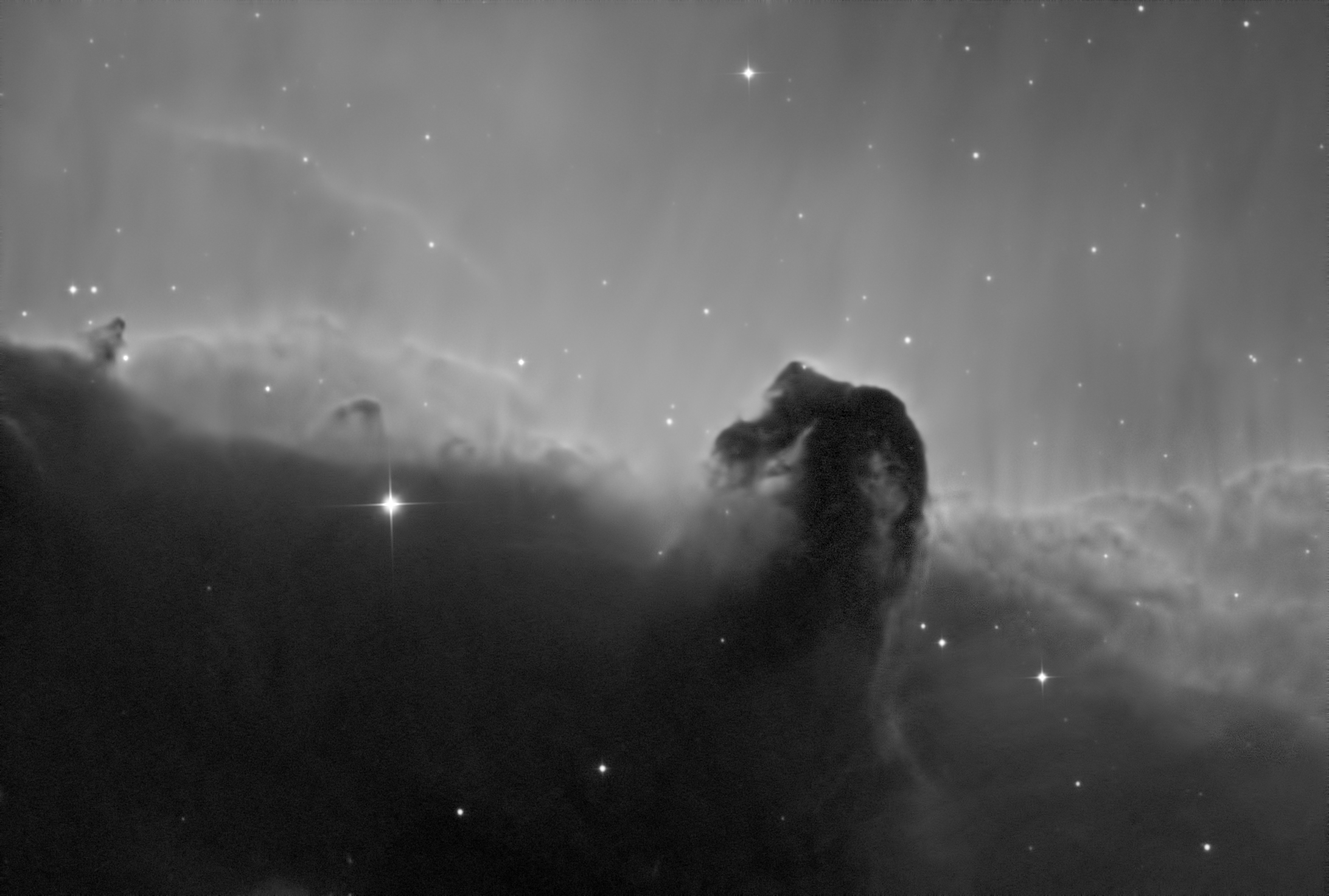 Horsehead Nebula in Ha